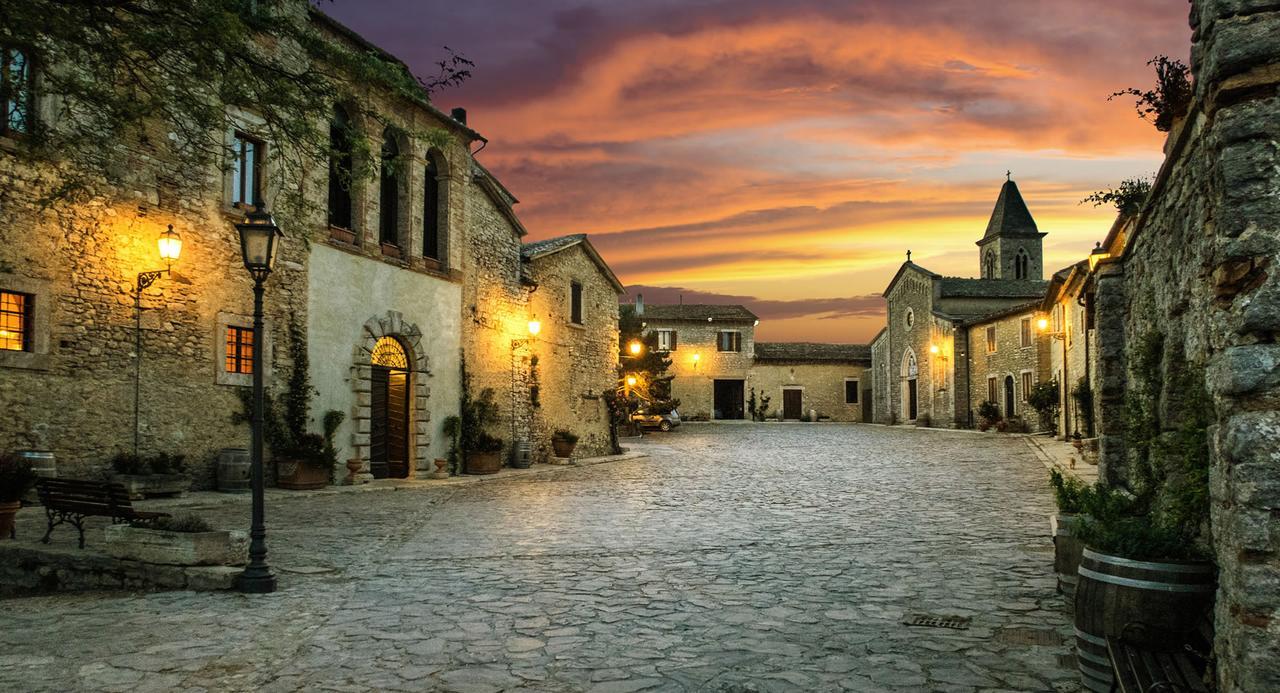 Castello Di Titignano Villa Orvieto Bagian luar foto