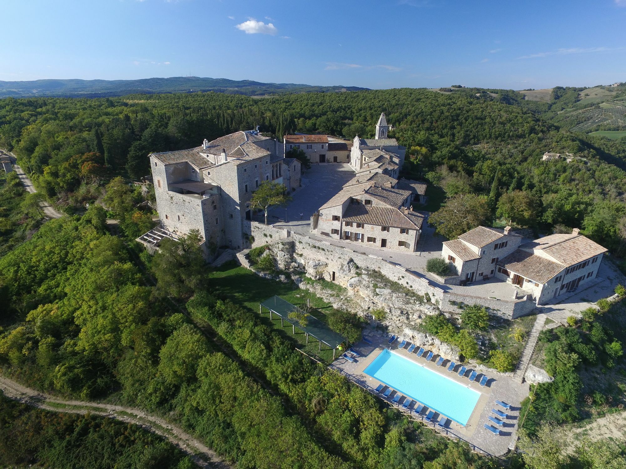 Castello Di Titignano Villa Orvieto Bagian luar foto