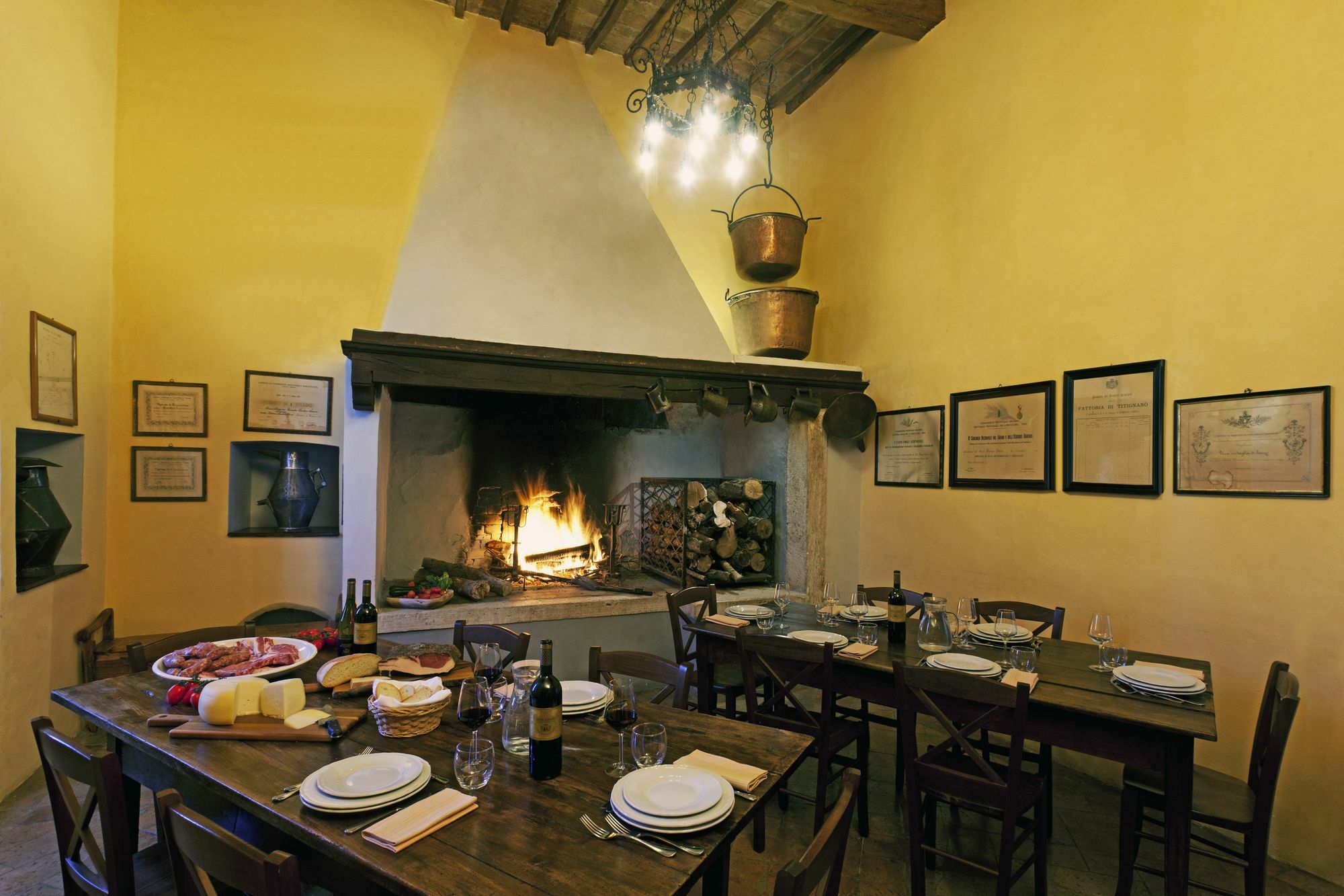 Castello Di Titignano Villa Orvieto Bagian luar foto