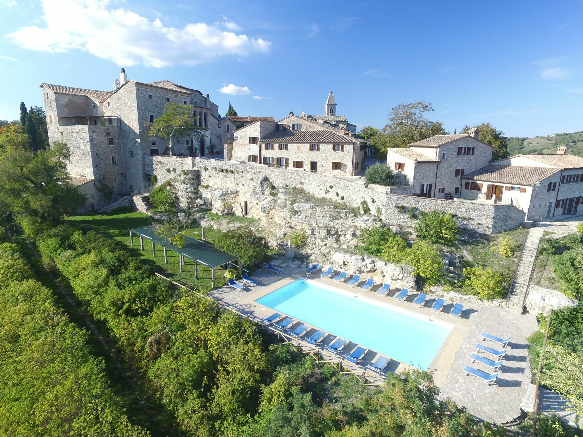 Castello Di Titignano Villa Orvieto Bagian luar foto